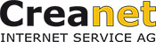 Logo Creanet Internet Service AG
