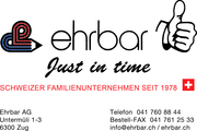 Logo Ehrbar AG