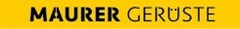Logo Maurer Gerüste GmbH