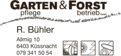 Logo R. Bühler Gartenpflege & Forstbetrieb GmbH
